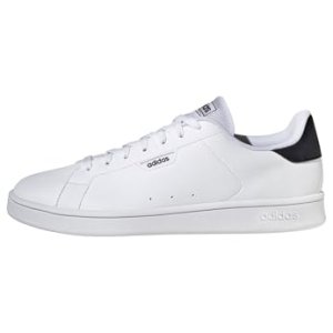 adidas Hombre Urban Court Shoes, FTWR White/FTWR White/Core Black, 43 1/3 EU
