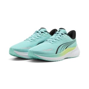 PUMA Zapatillas de Running Pounce Lite 2 Unisex 38.5, Intense Mint Sunny Lime Black Green