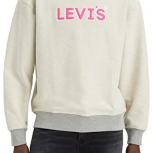 Levi’s Relaxd Graphic Crew, Hombre, Headline Logo Mhg, M