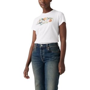 Levi’S The tee Orange Farm BW Bright WH