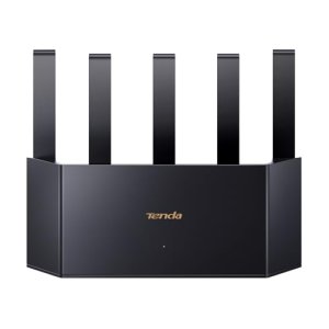 Tenda RX2L Pro – AX1500 Router WiFi 6, Doble Banda 2.4GHz/5GHz, 4 Puertos Gigabit, 5 Antenas de 6dBi, Refrigeración Vertical, Fácil Configuración, VPN, IPV6, WPA3, MU-MIMO, OFDMA, Control Parental