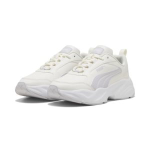 Puma – Mujer Cassia 2.0 L – Baloncesto, Pop Blanco cálido (Lavanda), Color Blanco