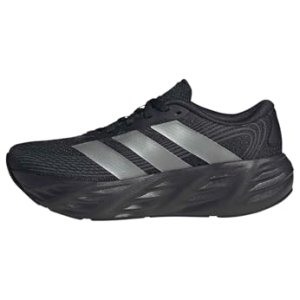 adidas Mujer Galaxy 8 Running Shoes, Core Black/Iron Met./Carbon, 40 2/3 EU