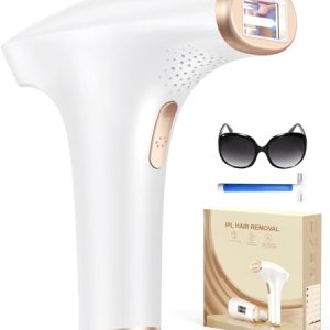 Haarlosy Depiladora Láser IPL Sin Dolor para Rostro, Bikini y Cuerpo, IFE03