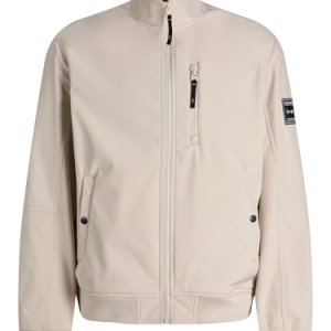 JACK & JONES Jjeparker Softshell Bomber Sn, Moonbeam, M