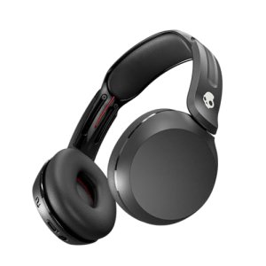 Skullcandy Icon 180 Wireless On-Ear Bluetooth Headphones, Up to 50 Hours Battery, Lightweight and Travel Ready, Secure Fit, Sweat and Water Resistant, Microphone iPhone Android – True Black