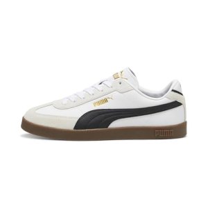 Puma Unisex Adults Club II ERA Sneaker, Puma White-Puma Black-Vapor Gray, 42 EU