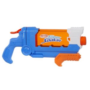Hasbro Nerf Super Soaker Flip Fill, Lanzador de Agua para Niños y Niñas a Partir de 6 Años, 4 Estilos de Rociado, Llenado Rápido, Tanque de 0,8 L, Juegos de Exterior