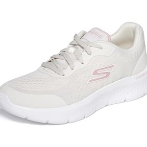 Skechers GO Walk Flex Serenity – Tenis para Mujer, Color Rosa Natural, Talla 5