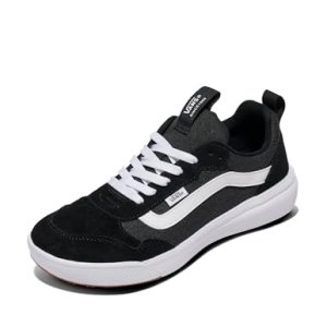 Vans Range EXP, Zapatillas Hombre, Negro (Suede/Canvas/Black/White), 42