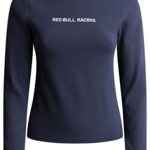Red Bull Racing X Pepe Jeans Camiseta Essential LS tee para Mujer, Color Azul (Eton Blue), Talla M, Azul (Eton Blue), M