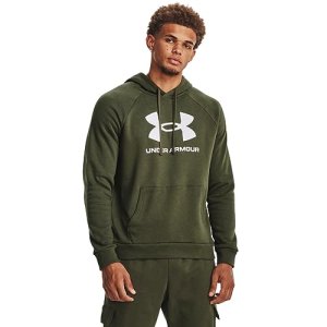 Under Armour UA Rival Fleece Logo HD Sudadera, Marine Od Green, M Hombre