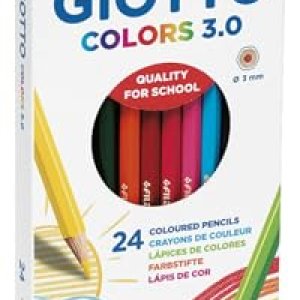 Giotto Colors 3.0 Lápices de Colores, Estuche 24 Uds.