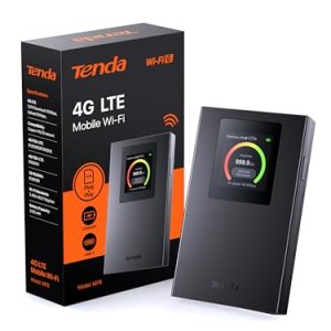 Tenda MF6 Router WiFi Portátil 4G LTE con SIM, WiFi 6 AX300, Plug & Play