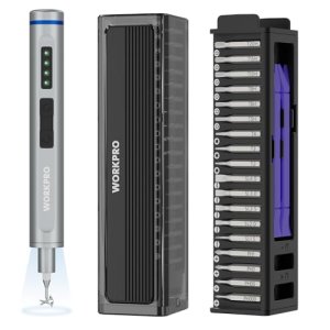 WORKPRO 42 en 1 Juego de Destornillador Eléctrico, Set de Precisión con 36 Piezas S2