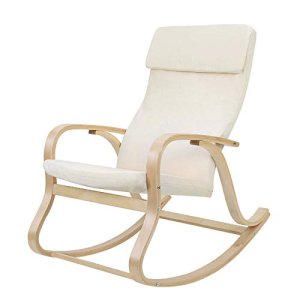 Beige Rocking Chair