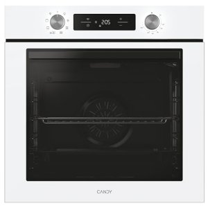 Candy Bake 600 CA6 N3T1HTW Horno Multifunción, 78L, Recetas a través de app hOn, 1 Bandeja y 1 Rejilla, Limpieza Hidrolítica, Convección + Ventilador, 9 Funciones, Ready UX, Blanco