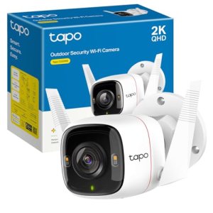 Tapo C320WS – Cámara de Vigilancia WiFi Exterior, 2K QHD, Detección IA