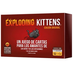 Asmodee Exploding Kittens, Juego para niños y Adultos a Partir de 7 años