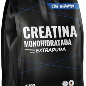 Creatina Monohidratada 1kg / 1000g – Polvo 100% Vegano – Creatina Monohidrato Sin Sabor con Inulina – Alta Pureza – Producido en Alemania – Creatine Monohydrate Powder