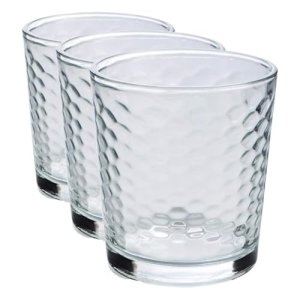 Quid Gala – Set 6 vasos forma baja 26cl, Aptos para lavavajillas, vidrio (Paquete de 3)