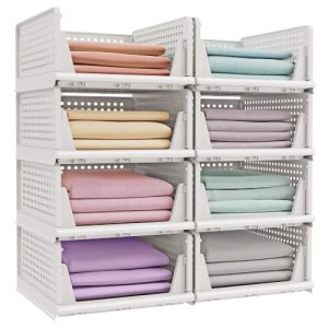 Cajas de almacenaje SONGMICS plegables apilables