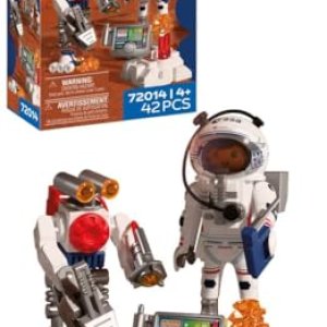 PLAYMOBIL Space Astronauta de la ESA con Robot | Con vehículo explorador marciano, estación de análisis y 3 muestras de rocas | Investigación espacial | Diversión para niños a partir de 4 años | 72014