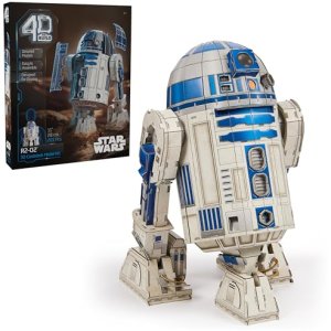 Puzz4D – Maqueta R2-D2 – Puzzle 3D Star Wars – Maquetas para Construir Adultos – Puzzles para Adultos y Niños – Juegos de Mesa – Juegos Infantiles – Juguetes Niños 12 Años +