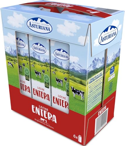 Leche entera natural fresca
