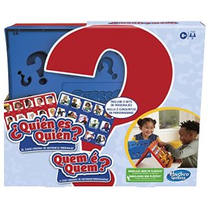 Hasbro Gaming ¿Quién Es Quién? Juego de Adivinar el Personaje y Superhéroes, Juego de Mesa para Jugar con Amigos y Familia para 2 Jugadores, Niños y Niñas de 6 Años o Más