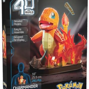 4D Build Puzzle 3D Pokemon Charmander Maquetas para Construir 241 Piezas