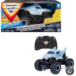 Monster Jam Monster Truck Teledirigido Megalodon Coche RC Niños +4 años