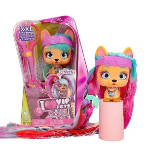 Vip Pets Hair Academy Alexia – Coleccionables Perritas con el Pelo XXL para peinar, Cortar y Hacer Extensiones de Pelo-Regalo óptimo para NIÑOS y NIÑAS 4 años o más