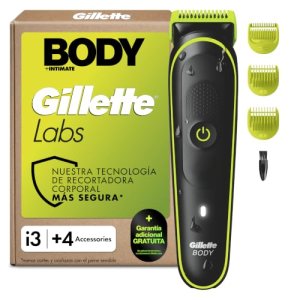 Afeitadora corporal GilletteLabs i3 Body + Intimate