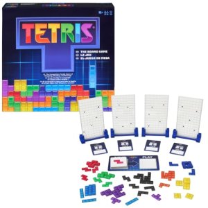 Spin Master Games Tetris Juego de Mesa de Estrategia y Velocidad +8 Años