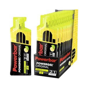 Powerbar – PowerGel Original – Lemon Lime – 12x41g – Gel energético alto en carbohidratos – Sodio – sin cafeína