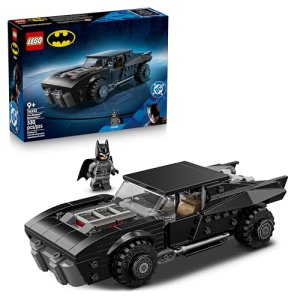 LEGO DC Batmóvil de The Batman – Maqueta de Coche de Juguete y Minifigura de Superhéroe – Regalo de Cumpleaños para Niños de 9+ Años y Adolescentes Fans de la Película 76332