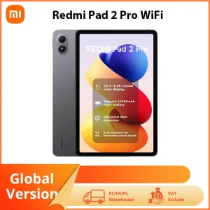 Xiaomi Redmi Pad 2 Pro, Pantalla de 12.1 Pulgadas y 2.5K, 6 GB/128 GB, 8 GB/256 GB, Batería de 12000 mAh, Snapdragon 7s Gen 4, Android 13, Wi-Fi 6, Tableta