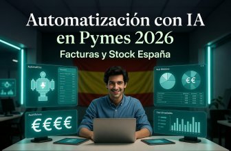 Automatización IA pymes 2026 facturación stock España