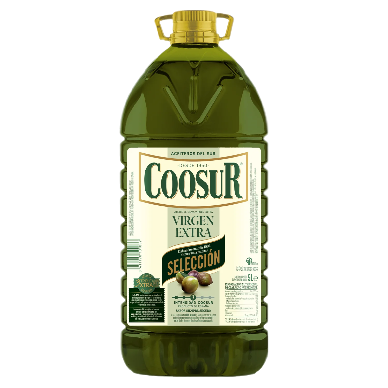 Aceite de Oliva Virgen Extra Coosur 5L