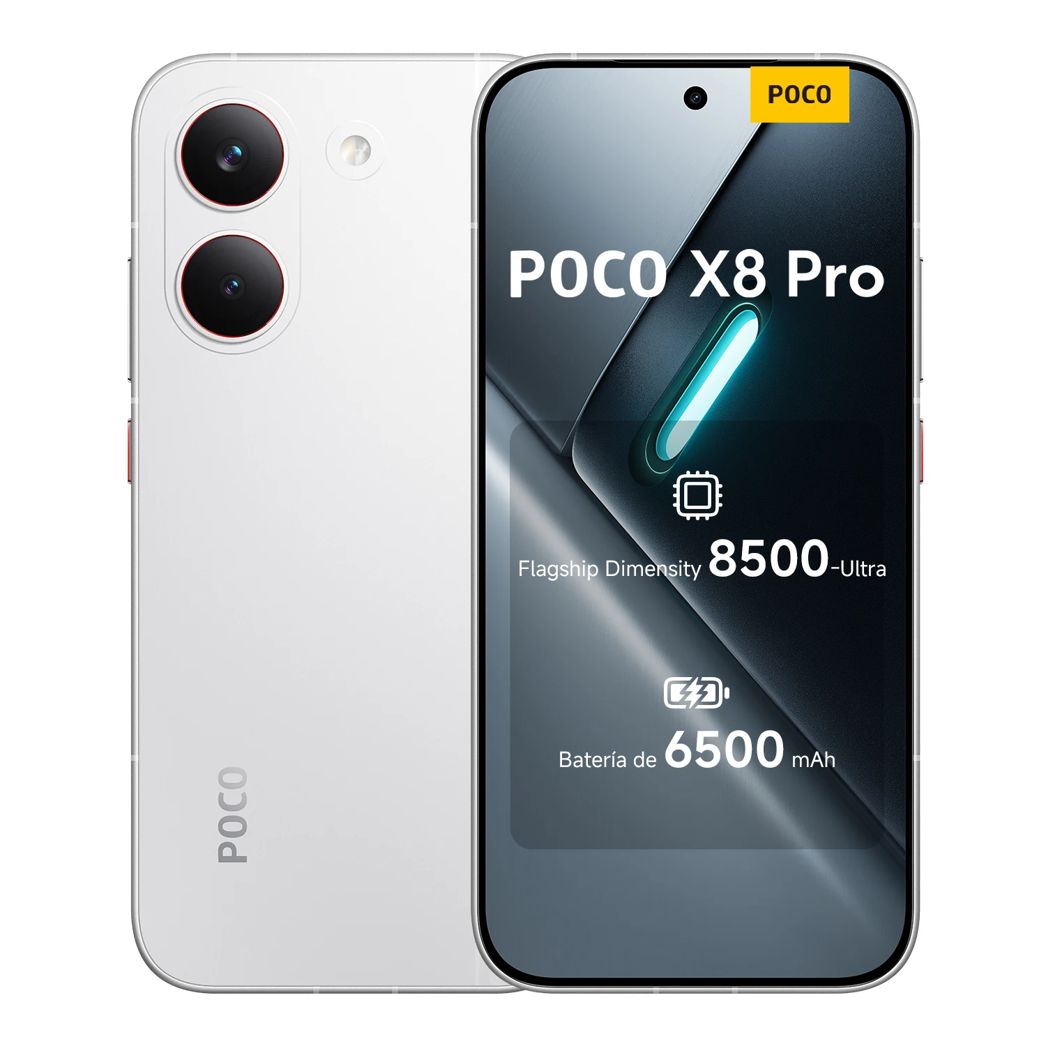 Official | POCO X8 Pro, Procesador flagship Dimensity 8500-Ultra, Batería de 6500 mAh (typ) con 100 W HyperCharge, Pantalla AMOLED ultra-brillante de 1,5K y 120 Hz, Calidad flagship con acabado premium