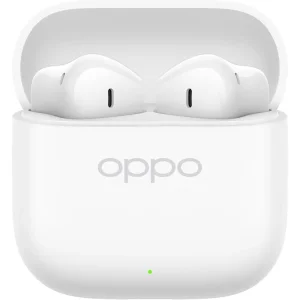 Auriculares – OPPO Enco Buds3, Nergo, Blanco, inalámbricos Bluetooth 5.4, 48 h de batería, cancelación de Ruido por IA, diafragma 12,4 mm, IP55, Baja latencia 94 ms, Control táctil, Sonido 3D