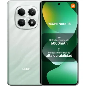 XIAOMI REDMI Note 15 128GB/256GB Teléfono Móvil | Pantalla AMOLED FHD+ de 6,77″ 120 Hz  | Cámara 108MP | Batería 6000mAh | 4G |Cargador no Incluido(Versión ES)