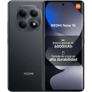 Móvil Xiaomi Redmi Note 15 4G Libre 6GB+128GB/8GB+256GB Pantalla AMOLED de 6.77″ MediaTek Helio G100-Ultra Cámara 108 MP, Batería 6000 mAh, NFC