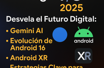 Google I/O 2025 Desvela el Futuro Digital: Gemini AI, Evolución de Android 16, Android XR y Estrategias Clave para Revolucionar el Desarrollo Web