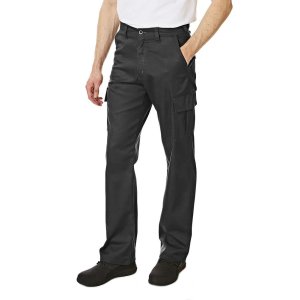 Lee Cooper Hombre Pantalón de trabajo cargo negro LCPNT205-BLK