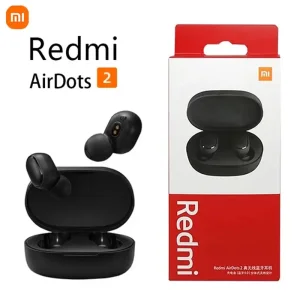 XIAOMI Redmi Airdots 2 Auriculares inalámbricos Bluetooth con micrófono Auriculares Bluetooth TWS Auriculares inalámbricos
