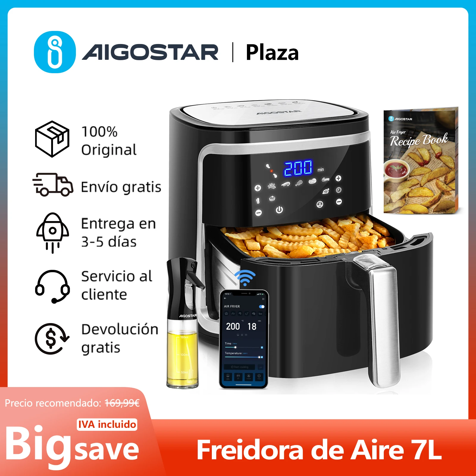 Freidora Inteligente