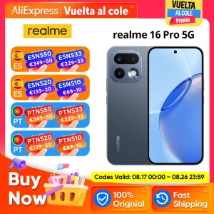 Nuevo lanzamiento: Versión UE del smartphone realme 16 Pro 5G, con cámara LumaColor de 200 MP, pantalla AMOLED de 6500 nits, batería de 6500 mAh y carga de 45 W