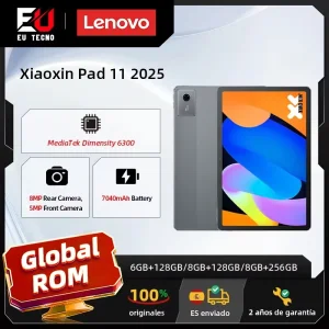Global ROM Lenovo Xiaoxin Pad 11 2025: tableta de 11 pulgadas con pantalla 2,5K a 90 Hz, batería de 7040 mAh, procesador Dimensity 6300 y cámara de 8 MP